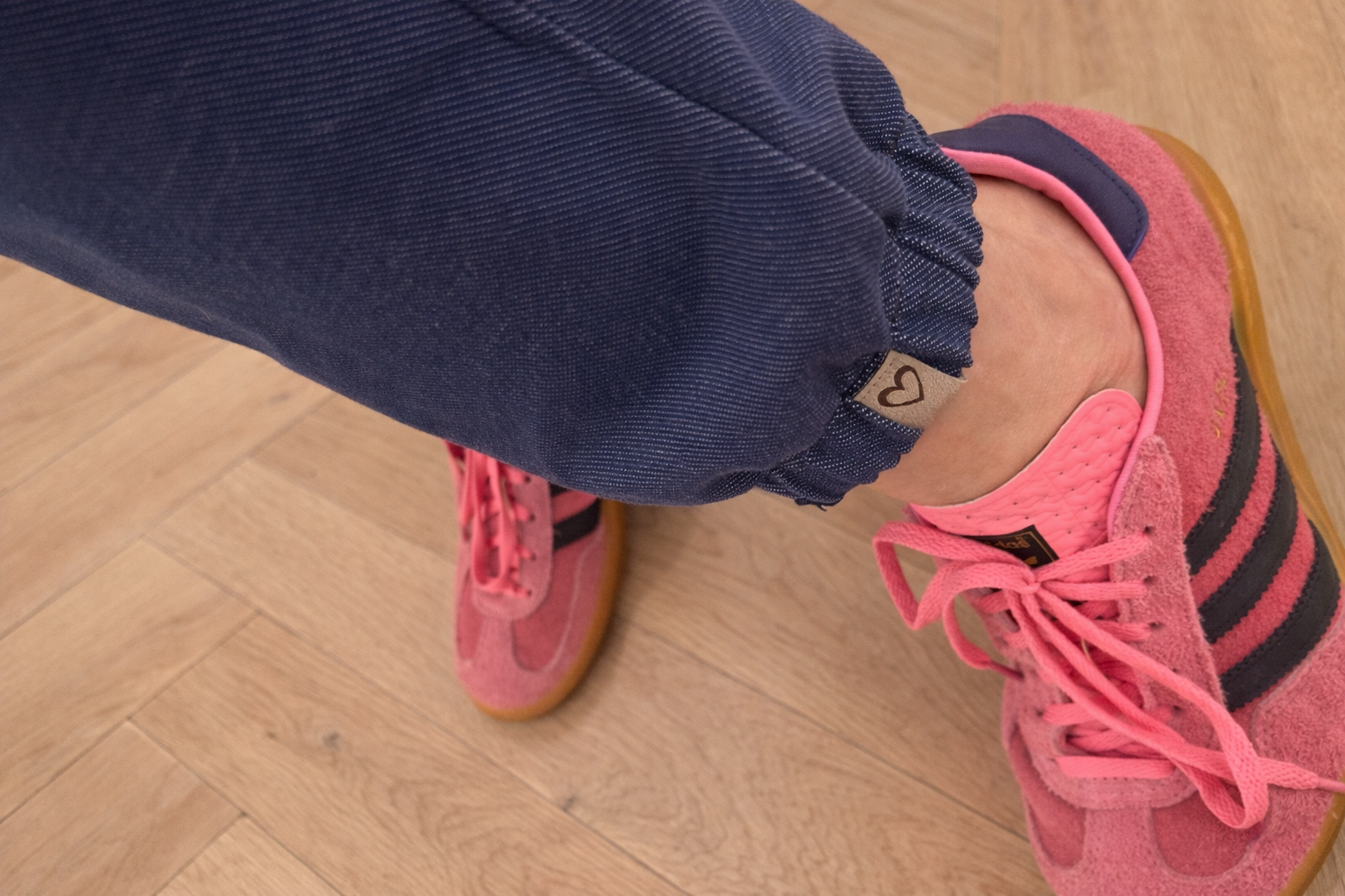 Fletne NOVE Jeans Svetlo Modra M - slika 4