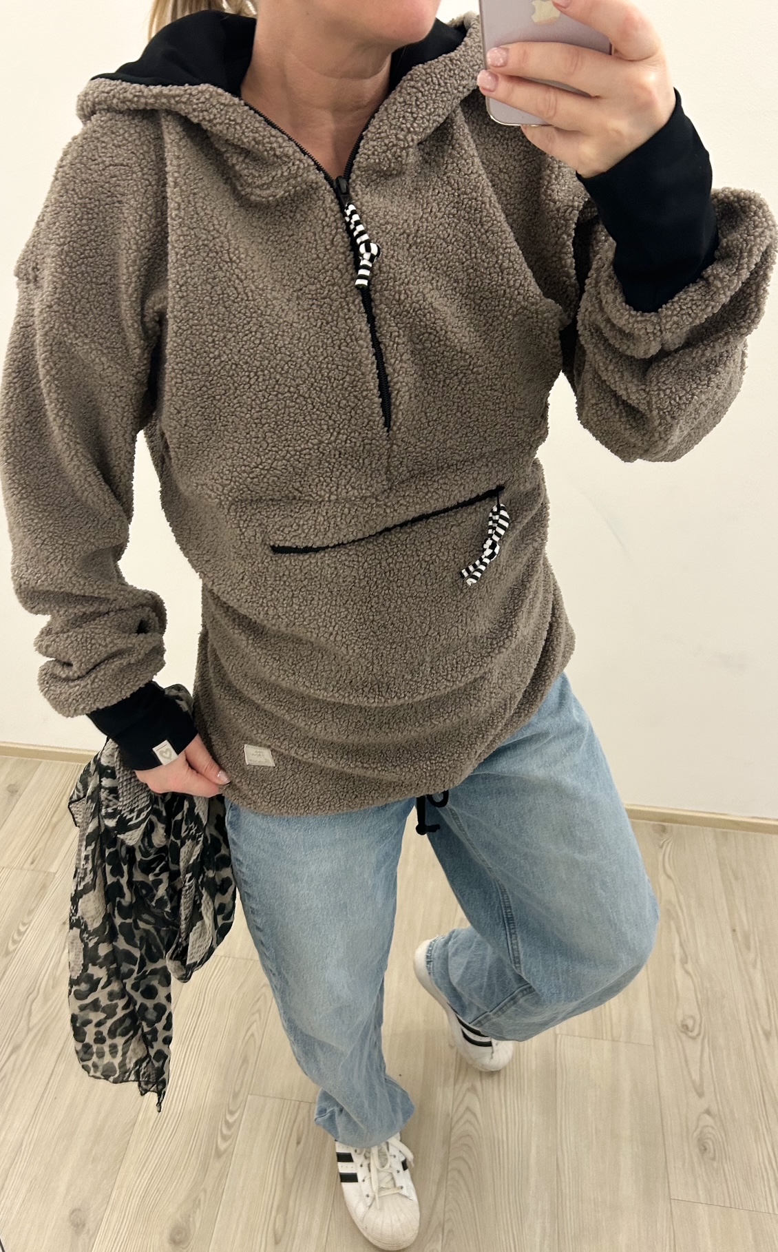 Pulover s Kapico Teddy Mocca 40 - slika 4